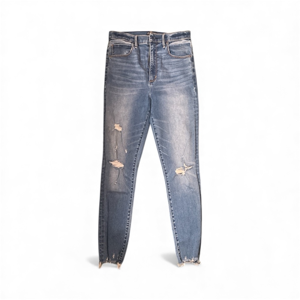 Abercrombie and Fitch - ultra High Risky skinny ankle jeans - Picture 5 of 6